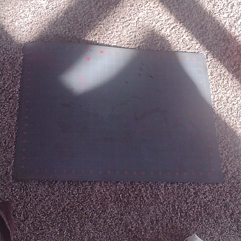 Used crafting/sewing ruler or craft sheet